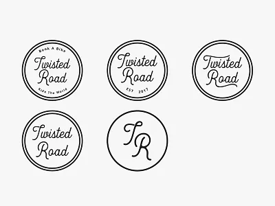 Alternative Logos bike brand identity chicago design hipster icons logo vintage wordmark