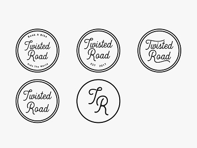 Alternative Logos bike brand identity chicago design hipster icons logo vintage wordmark