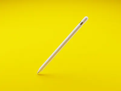  Pencil 3d apple pencil pencil render