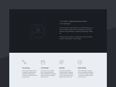 Personal Website amsterdam icondesign icons webdesign