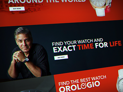 Orologia.io clean design interface minimal orologiaio redesign responsive ui user ux webdesign wip