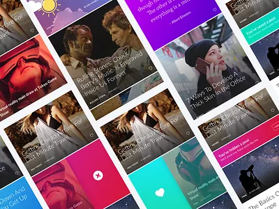 Visual News Feed app feed ios mobile news