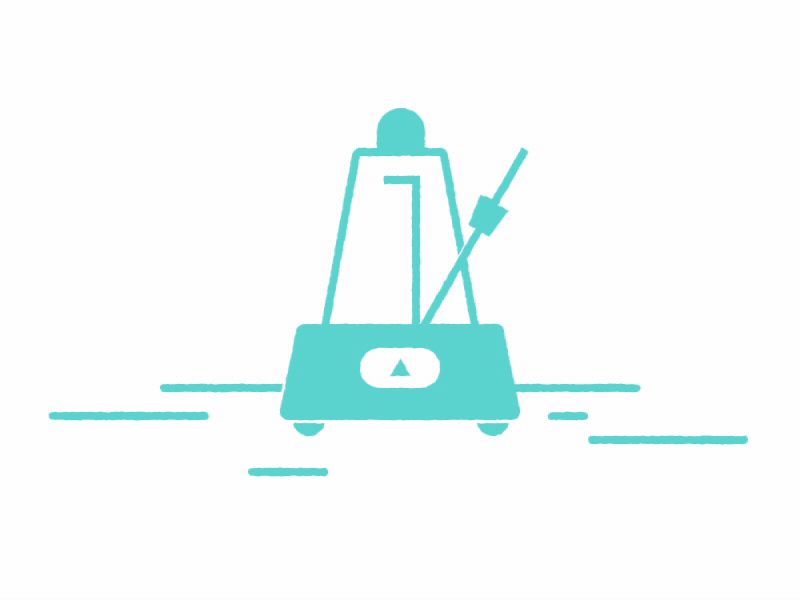 Loading Metronome 15minmograph after effects animation gif loader loading loop metronome motion graphics music