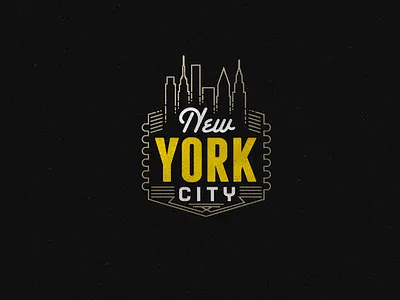 NYC Logo city design junkykid logo new nyc york
