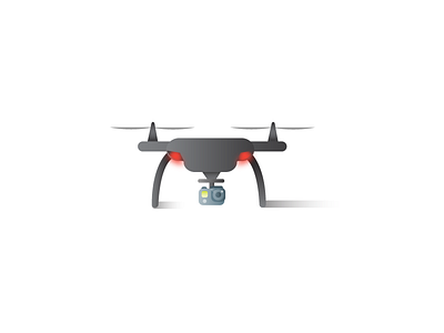 Drone design drone gradient graphic illustration ui