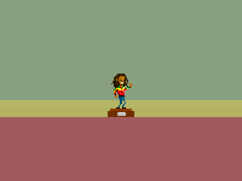 [Bob Marley - One Lover] love marley music pixel pixelart