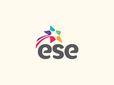 Ese Gıda Logo Design branding colourful comet company design food halley identity logo space star