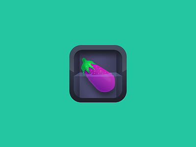 Eggplant eggplant green icon vegetables