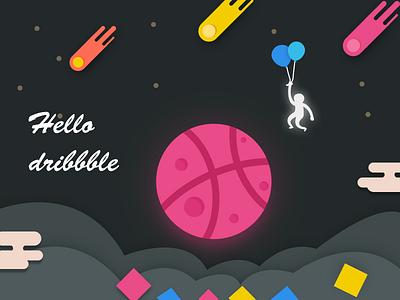 Hello dribbble first shot