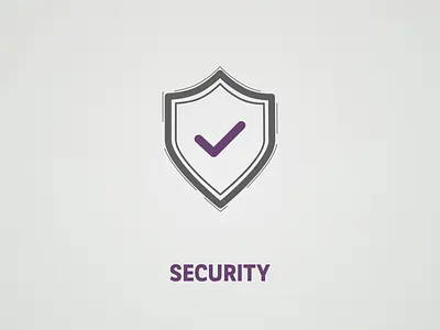 Security defense protect protection security shield true violet