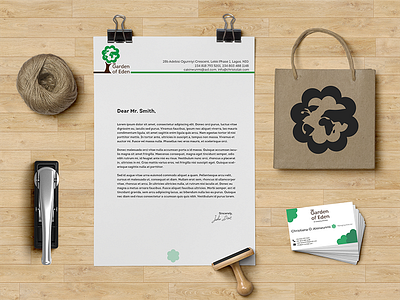 Garden of Eden Stationary basket design eco farm garden of eden green