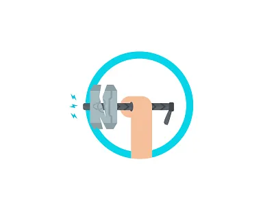 Broken hammer android cute design icon illustration ios marvel minimal movie ragnarock thor ui