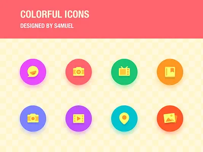 Colorful Icons colorful icons