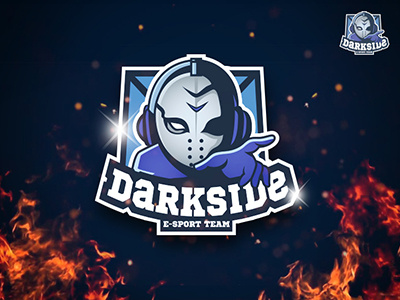 E-Sport Team Logo Design design esport exclusive logo mascot mask people sell sport team vector