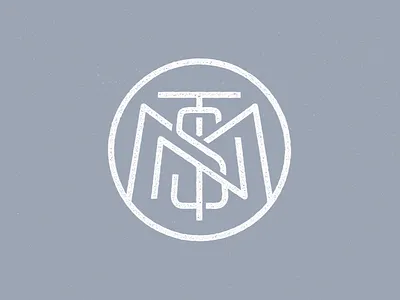 Monsato Monogram branding design graphic logo logotype monogram type typography wordmark