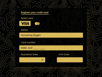 Daily UI #2 app credit card daily ui form logoflow