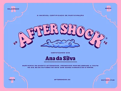 Certificado AfterShock aftershock certificate