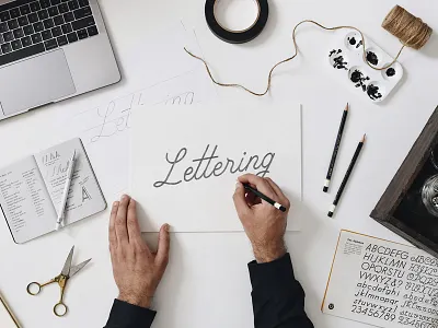 NYC Workshops drawing flatlay freelance learn lettering new york city nyc sketching type workshop