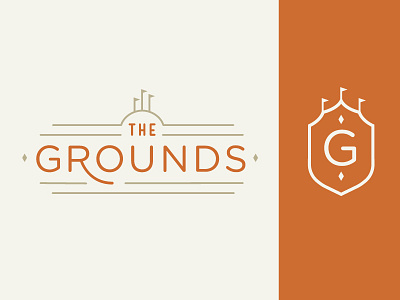 The Grounds Logo logo monogram seal symbol