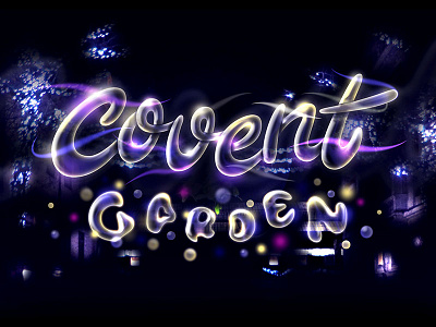 Covent Garden – Type Illustration 4/6 calligraphy custom type ink lettering sketch type type based illustration type illustration typographic illustration typography