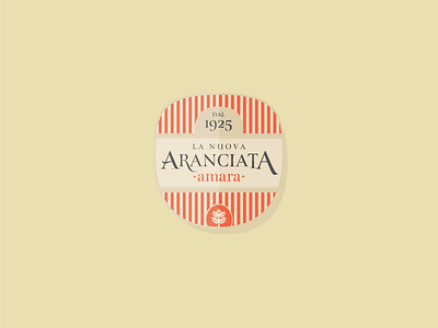 Aranciata Amara font label roman serif turquoise type