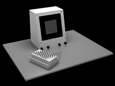 Classic Computer 3d computer