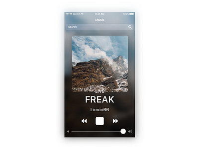 Music android batch design ios music player ui ux web widget