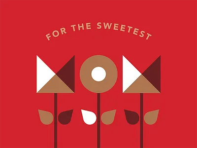 Happy Mother's Day! art artwork card design flower graphic greeting mom mother vector