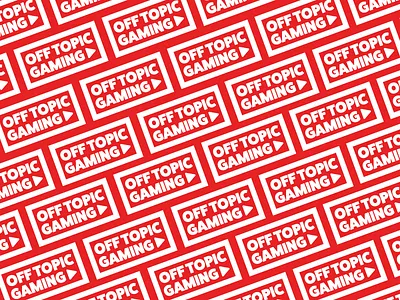 Off Topic Branding Elements branding branding elements logo logo design off topic wip