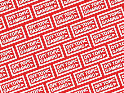 Off Topic Branding Elements branding branding elements logo logo design off topic wip