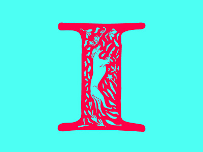 Letters for May - I illuminated iluminura letters for may