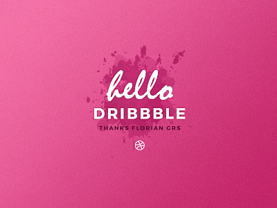 Hello Dribbble