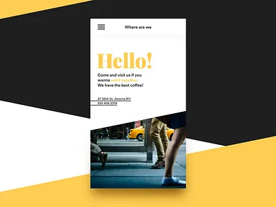 Daily UI Challenge #028 — Contact 028 challenge contact daily dailyui new york ui ux web