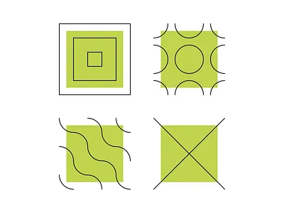 Categories abstract geometric icons line portfolio