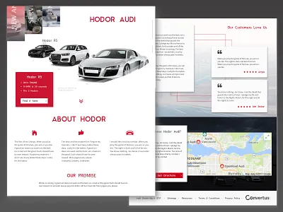 Daily Ui 003 003 automotive cars d3 bcit dailyui jarell alvarez landing pages vancouver