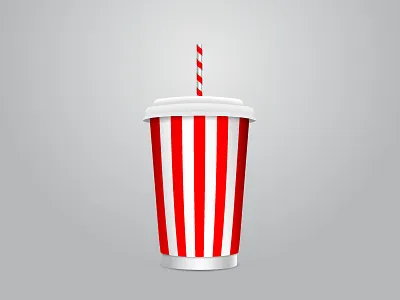 Soft Drink Cup cup drink icon template vector