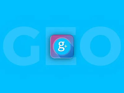 GEO Plus App Icon Design app icon app landing branding logo