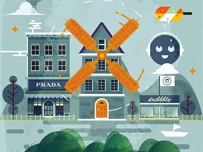 Hello Wrold illustration