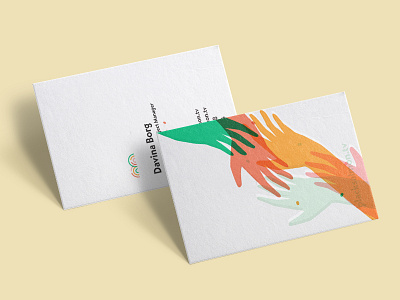 New Business cards brand branding business cards design graphic design hands illustration studio vector