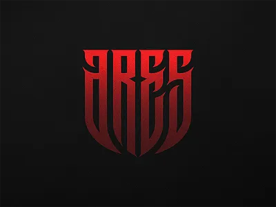 ARES branding clothing design font lettering logotype monogram tshirt