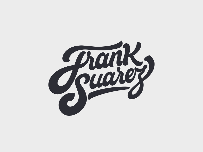 Frank Suarez Logo after effects animation cel animation design frame by frame gif logo