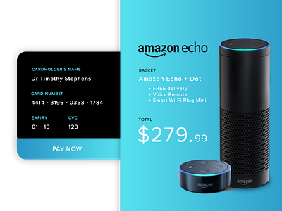 Daily UI #001 - Credit Card Checkout amazon buttons checkout credit card credit card checkout daily ui form ui design