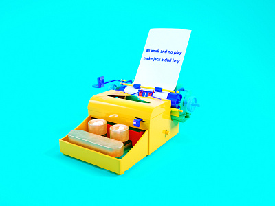 脑洞奏鸣曲十日谈之Printer 3d c4d machine mind blowing printer sexy