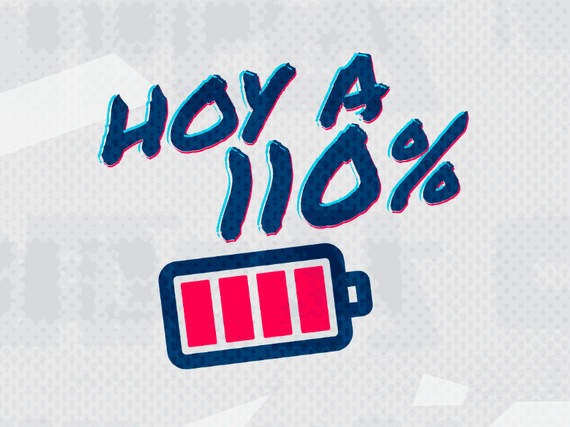 Hoppy® 110% battery gif illustration