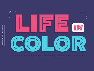 Blanc innline art brand corporative design display editorial font modern new sans type typography