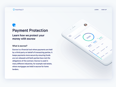 PayPact Escrow Payments for Freelancers diagram escrow freelance payments website