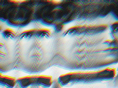 GLiTCH book glitch guy print warped