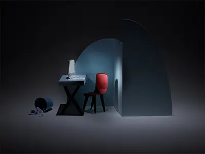 Work Work chair desk grind hustle nightime office paper craft