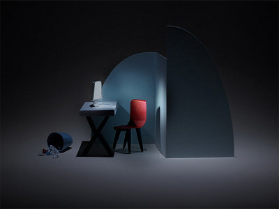 Work Work chair desk grind hustle nightime office paper craft