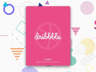 Hello Dribbble! debut dribbble first shot follow hello icon invite